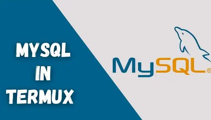 How to install MySQL in Termux