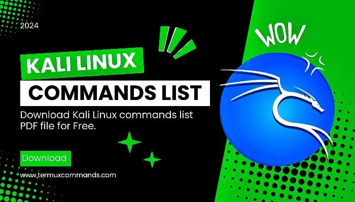 Kali Linux commands list