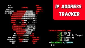 Termux IP address tracer
