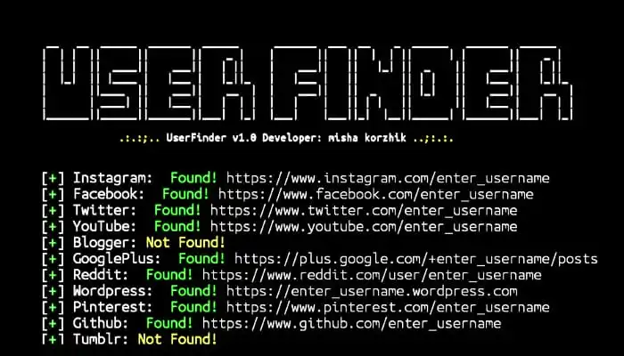 UserFinder