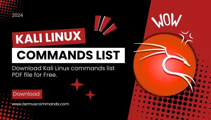 Kali Linux commands list