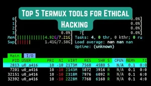 Top 5 Termux tools for Ethical Hacking